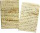 1867 Manuscript Letters NEW ZEALAND GOLD PROSPECTING West Coast Gold Rush