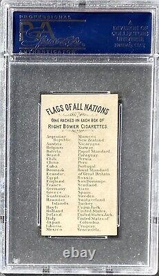 1887 N9 Allen & Ginter Flags Of All Nations NEW ZEALAND PSA 6 EX-MT (Curve Back)