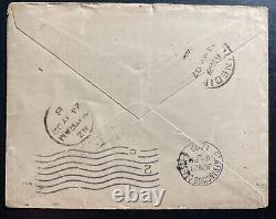 1902 New Zealand Postage Due Not Collected Cover To New York Usa