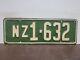 1924 New Zealand FIRST ISSUE License Plate Tag