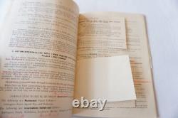 1934 New Zealand Railways Working Timetable Book South Island