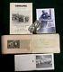 1941 WWII RARE NEW ZEALAND V. C. Winner JAMES WARD, 75 Sqdn Autograph lot + relic