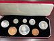 1953 New Zealand 8 Coin Set Queen Elizabeth II BU Coins