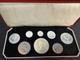 1953 New Zealand Coronation 8 Coin Set Queen Elizabeth II BU Coins