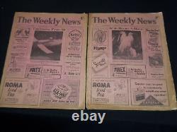 1956 The Weekly News Auckland New Zealand Newspaper Lot Of 3 Issues Np 1346