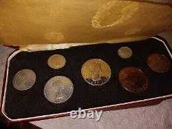 1965 New Zealand 7 Coins Set Vintage Antique Rare Collectable 3 Sets Package