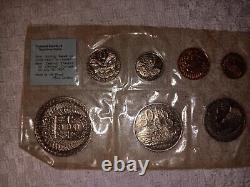 1967 New Zealand 7 Coin Set Proof Rare Collectable Vintage Antique
