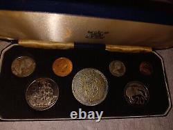 1967 New Zealand Coin Set Rare Vintage Collectable Antique