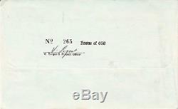 1982 New Zealand Armistice Day cover, Signed by 6 VC winners, C Upham
