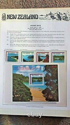 1982 to 1991 New Zealand Seven Seas Mint Collection Great Item very scarce