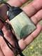 1 7/8 New Zealand MARSDEN Flower Jade SMALL Nephrite Pounamu Maori ADZE TOKI