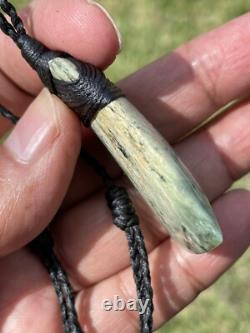 1 7/8 New Zealand MARSDEN Flower Jade SMALL Nephrite Pounamu Maori ADZE TOKI