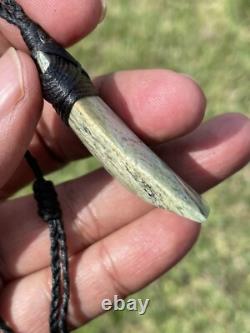 1 7/8 New Zealand MARSDEN Flower Jade SMALL Nephrite Pounamu Maori ADZE TOKI
