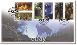 2001 Fellowship Lord Of The Rings New Zealand Presentation Pack Stamps Weta