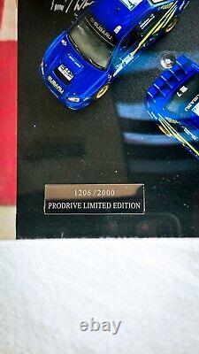 2003 Subaru STi WRC Prodrive New Zealand Official Collection Autographed SWRT