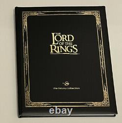2004 Lord Of The Rings Movie Trilogy Weta New Zealand Stamps Book Rare