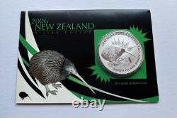 2006 New Zealand $1 Rowi / Kiwi 1 oz. 999 Fine Silver