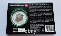 2006 New Zealand $1 Rowi / Kiwi 1 oz. 999 Fine Silver