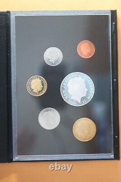 2008 New Zealand Silver Proof Coin Set Limited Edition Hamilton's Frog