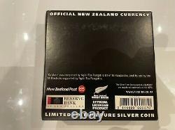 2011 New Zealand $1 All Blacks Haka 1oz Silver Proof Coin