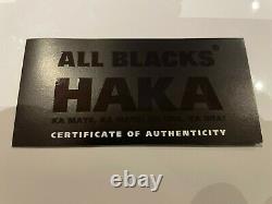 2011 New Zealand $1 All Blacks Haka 1oz Silver Proof Coin