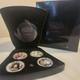 2011 Star Wars Darth Vader 4-Coin Silver Set New Zealand Mint
