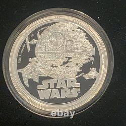 2011 Star Wars Darth Vader 4-Coin Silver Set New Zealand Mint