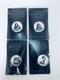 2011 Star Wars New Zealand Mint Collectible Coin Lot Leia Solo Palpatine Kenobi