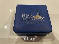 2014 New Zealand HMS Achilles $1 1oz Silver Proof Coin