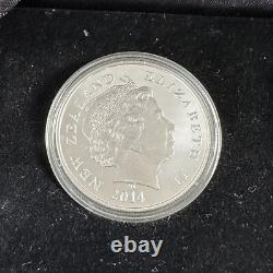 2014 New Zealand HMS Achilles $1 Silver Proof Coin (Sh17/Q9)