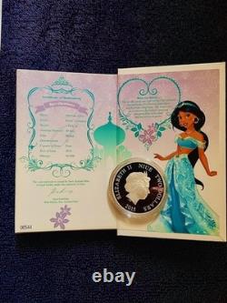 2015 Disney Princess Collection 1oz 999 Silver Proof Coins NIUE New Zealand Mint