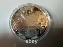 2015 New Zealand Annual Coin Huia $5 Silver Proof