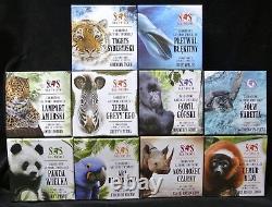 2015 Niue $1 Fine Silver Coin Collection-10 Set Coin-endangered Animal Species