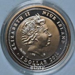 2015 Niue $1 Fine Silver Coin Collection-10 Set Coin-endangered Animal Species