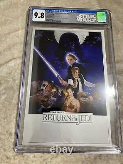 2018 CGC 9.8 STAR WARS Return Of The Jedi New Zealand Mint 35g SILVER FOIL