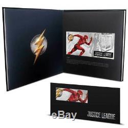 2018 Silver Justice League 6 Coin Note Collection