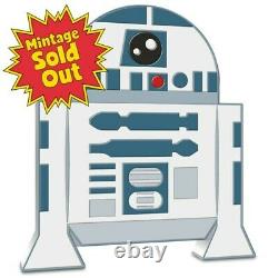 2020 New Zealand Mint 1 oz silver collectible coin chibi R2-D2