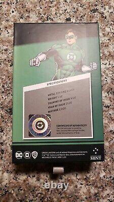 2020 New Zealand Mint 1oz Silver Chibi Coin Collection Green Lantern -#392/2000