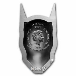 2020 Niue $5 BATMAN HIGH RELIEF MASK DC COMICS 2 Oz NGC PF70 FR with MINT BOX