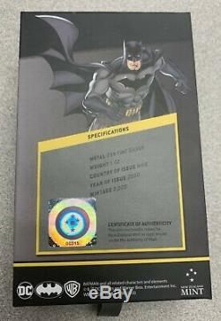 2020 Niue Chibi Collection DC Comics Batman 1 oz. 999 Silver Coin 2,000 Made