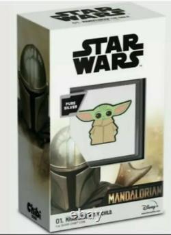 2021 Chibi Coin Star War The Mandalorian The Child 1oz Silver Coin