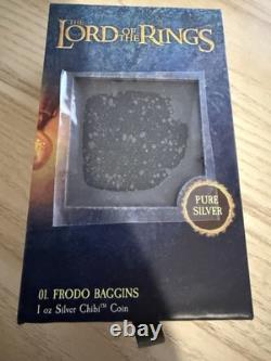 2021 Frodo Baggins Chili Collection 1 Oz Silver Coin- New Zealand Mint