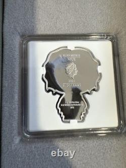 2021 Frodo Baggins Chili Collection 1 Oz Silver Coin- New Zealand Mint