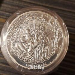 2021 New Zealand 1 oz Silver 20th Anniv Lord of The Rings Frodo