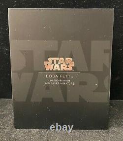 2021 New Zealand Mint Star Wars Boba Fett 150g. 999 Silver Miniature 0143/1000