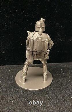 2021 New Zealand Mint Star Wars Boba Fett 150g. 999 Silver Miniature 0143/1000