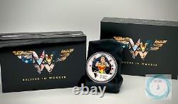 2021 Niue $2 1oz Wonder Woman Silver Proof Coin 80th Anniversary