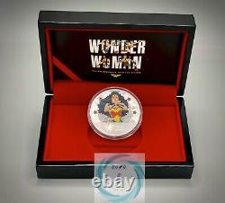 2021 Niue $2 1oz Wonder Woman Silver Proof Coin 80th Anniversary