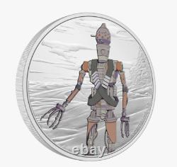 2021 Niue The Mandalorian IG-11 1 oz Silver Coin SOLD OUT