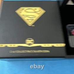 2021 Superman Shield 1oz. 999 Fine Silver Collectible Coin DC With Box & COA